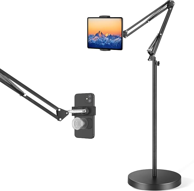 Tablet Floor Stand with 12lb Base by Unknown