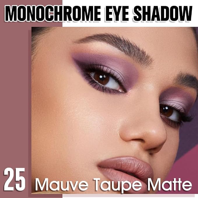 Mauve Taupe Single Matte Eyeshadow Makeup, Neutral Powde Eye Shadow - Image 2