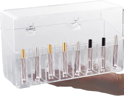 Klmnop Rollerball Perfume Organizer, 24 Grids Clear Acrylic Perfume Organizer - Image 6