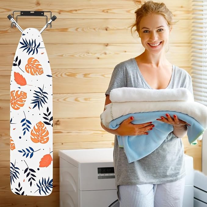 Over The Door Ironing Board Holder, Wall Mount Ironing-Board Hanger - Image 7