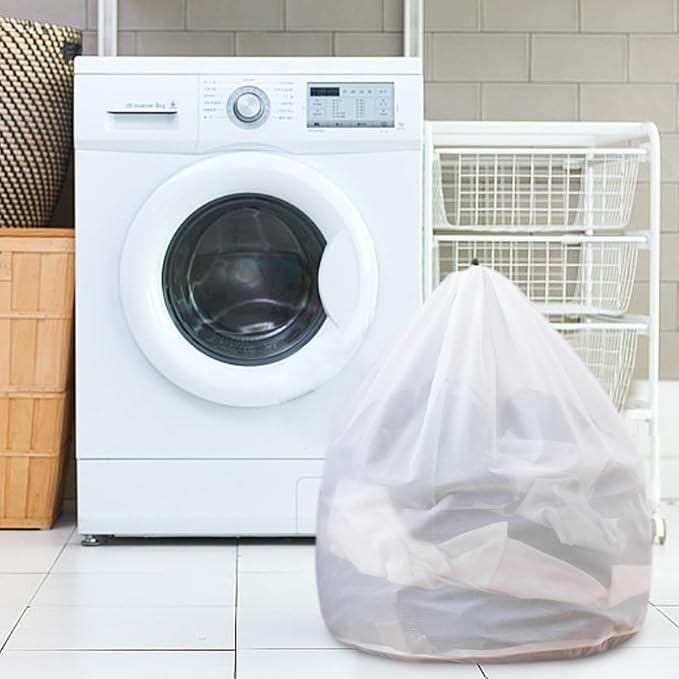 Extra Large Mesh Laundry Bags Washing Bag 6Pack Delicates Bag and Zipper - Image 6