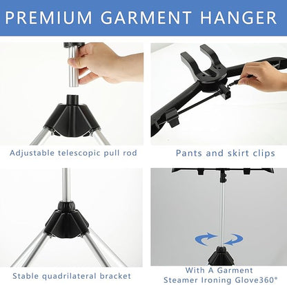 Garment Steamer Rack & Garment Ironing Glove - Image 5