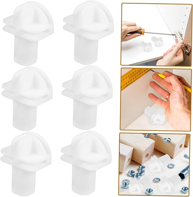 8pcs Modular Shelf Connectors Plastic Wire Cube Connectors - Image 7
