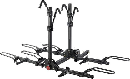 Young 4-Bike Rack Hitch Mount Platform Style Carrier - Image 2