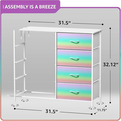 Sorbus Kids Dresser with 8 Drawers - Image 3