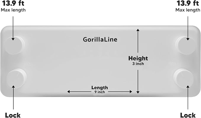 GorillaLine - Retractable Clothesline Indoor Outdoor Clothes Line - Heavy Duty - Image 5