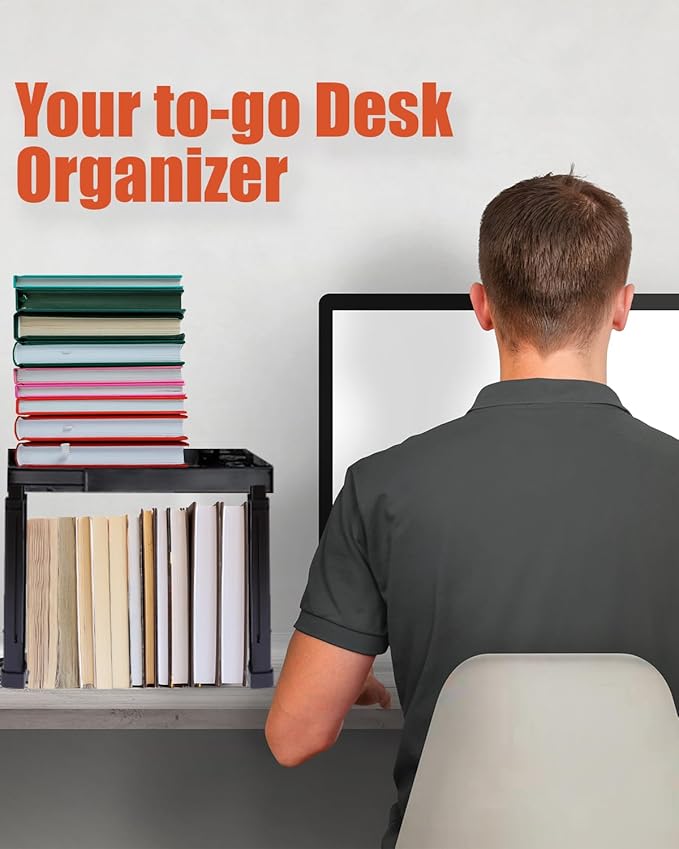 Locker Organizer Shelf， Adjustable Width and Height, Ideal Locker Shelf - Image 6