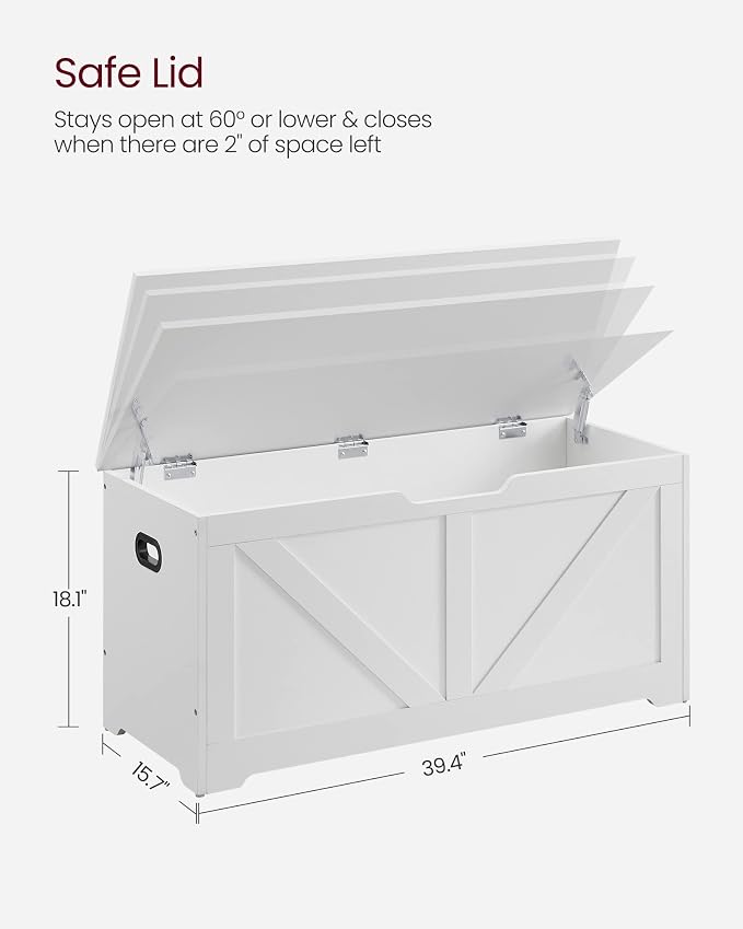 VASAGLE Storage Chest, Storage Trunk - Image 3