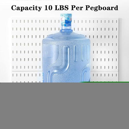 Pegboard Combination Kit for Wall Organizer, Wall Mounted Peg Board Kits for - Image 6
