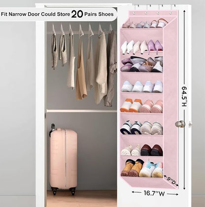SLEEPING LAMB Over The Door Shoe Organizer - Image 2