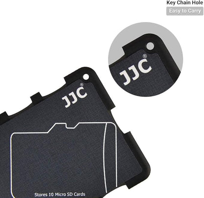 10 Slots Micro SD Card Holder Case Storage Organizer, Ultra Slim Credit Card - Image 3