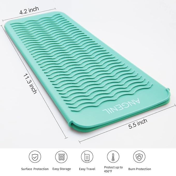 ANGENIL Curling Iron Silicone Mat Heat Resistant - Image 3