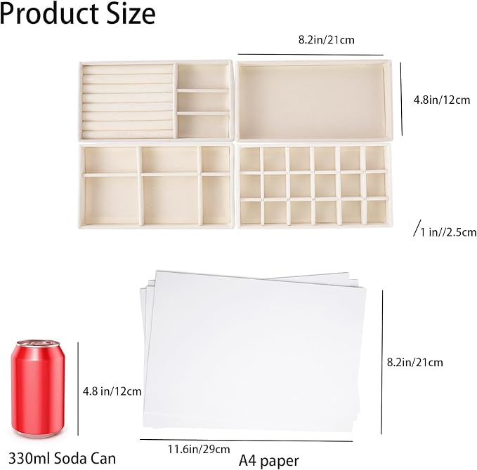 Stackable Jewelry Organizer Trays - Image 5