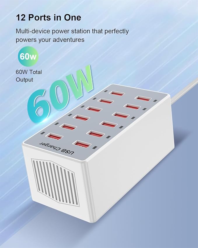 Cell Phone Wall Charger USB Charging Station - Image 2