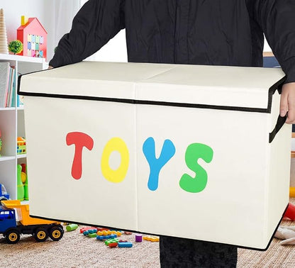 YOLOXO Toy Box Chest, Collapsible Sturdy Storage Bins - Image 6