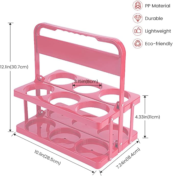 Reusable Drink Carrier with Handle - Image 2