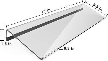 Acrylic Tilted Computer Keyboard Stand - Image 5