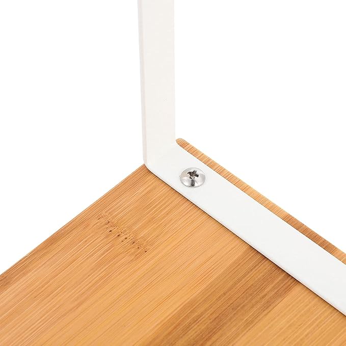 NEX Bamboo Kitchen Cabinet and Counter Shelf Organizer, Stackable & Expandable - Image 6