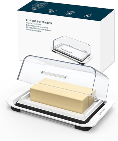 KITCHENDAO Airtight Flip-Top Butter Dish by KITCHENDAO