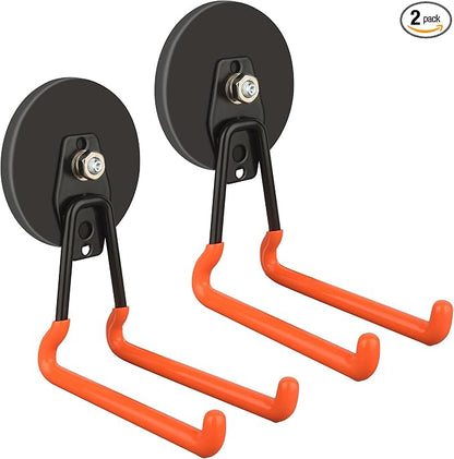 ULIBERMAGNET New Updated Strong Magnetic Hooks, 2 Pack Heavy Duty Large by ULIBERMAGNET
