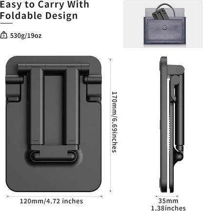 TriPro Tablet Stand -Portable Monitor Stand, 4.72" Wide, Adjustable & Foldable - Image 5