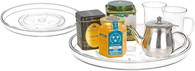 primebox 14" Lazy Susan Organizer. 360 Degree Rotating Turntable by primebox