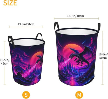 Laundry Basket Dirty Clothes Hamper - Image 2