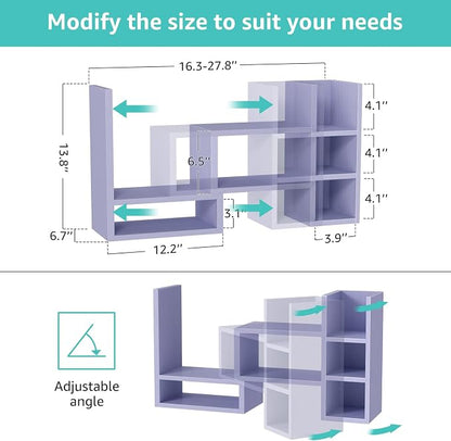 NUTIKAS Desk Shelves Desktop Organizer Shlef - Image 3