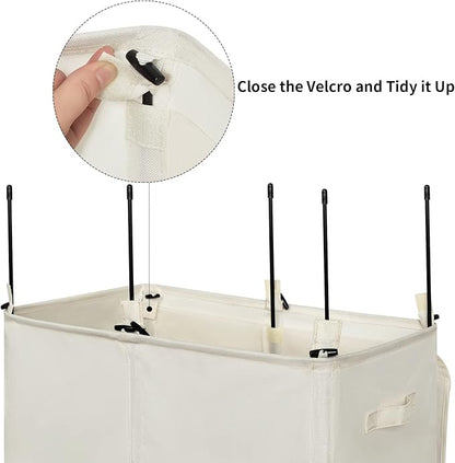 WOWLIVE 154L Double Laundry Hamper - Image 7