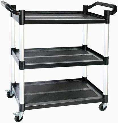 Utility Carts with Wheels, 3-Tier Rolling Cart with Wheels, Heavy Duty 510 LBS by SFESGRER
