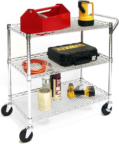 Seville Classics 3-Tier UltraDurable Commercial-Grade NSF-Certifed Service - Image 7