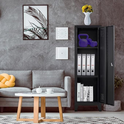 Metal Cabinet, Vertical Steel Storage Cabinet - Image 7