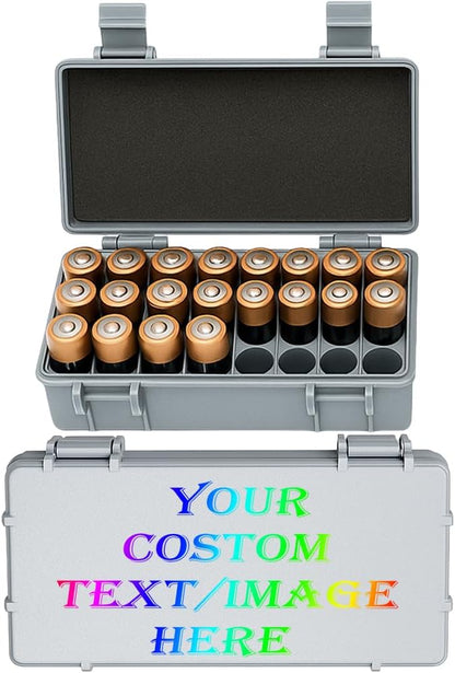 Custom Battery Storage Organizer Box by Unknown