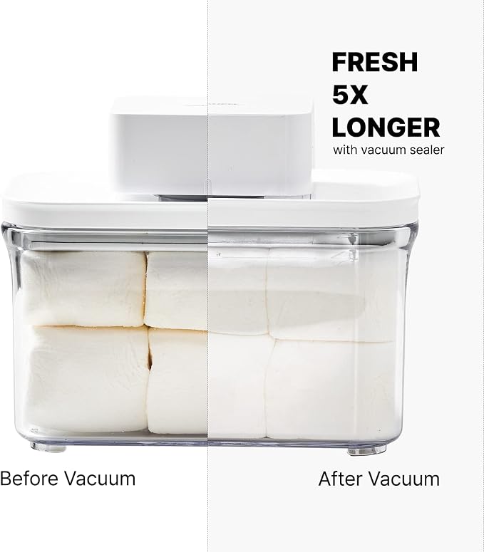 VAKUEN Premium Airtight Food Storage Containers, Rectangular 2PC-SET, Smart - Image 7