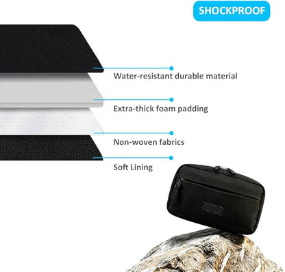 GOX Cable Organizer Travel Bag, Water Resistant Electronic Accessories Case - Image 6