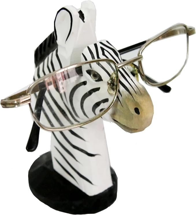 Red Dollar Handmade Wood Carved Animal Eyeglass Holder, Sunglasses Display Stand by RedDollar