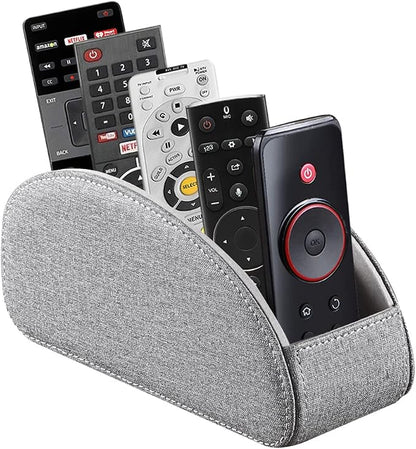 PU Leather Remote Control Holder, TV Remote Caddy by Arniche