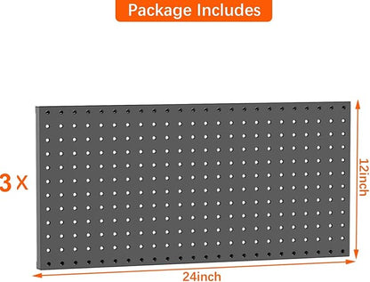 TORACK 3 PCS Metal Pegboard Panels - Image 4
