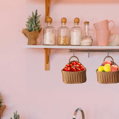 2 Pcs Hanging Storage Baskets, Potato Garlic Onion Pantry Storage Baskets - Image 5