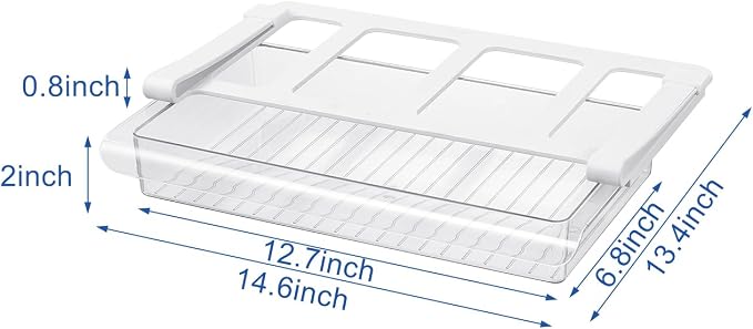 Pull-Out Fridge Drawer Organizer - Image 2