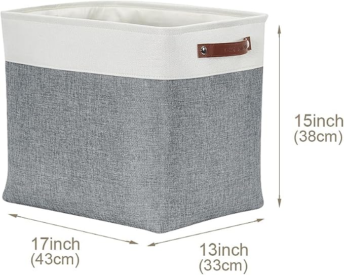 DECOMOMO Extra Large Storage Baskets, 54.5L Fabric Storage Bins - Image 7
