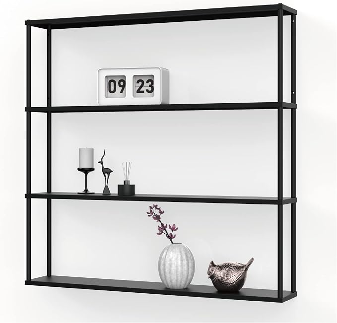 Mango Steam Wall-Mounted Steel Floating Shelving Unit by MangoSteam