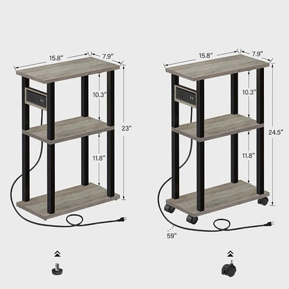 TUTOTAK Small Narrow Side Table - Image 3