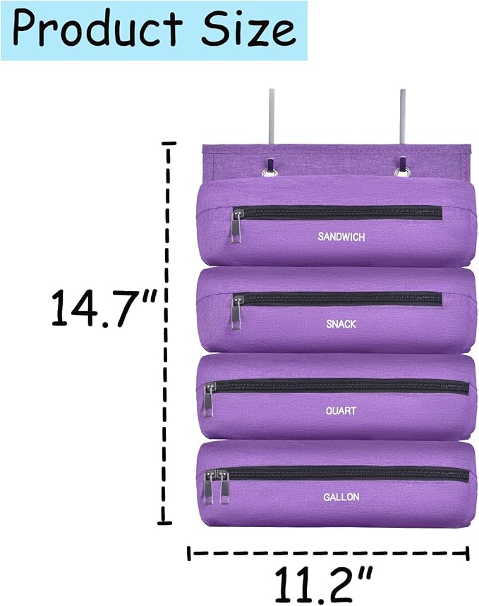Zipper Bag Organizer Compatible - Image 3