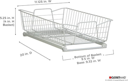 ClosetMaid Pull Out Cabinet Organizer, Heavy Duty, Slide Out Pantry Shelves - Image 5