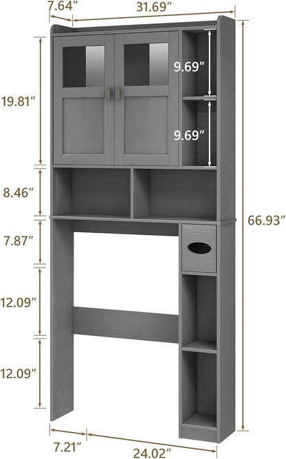 Vabches Over The Toilet Storage Cabinet - Image 2