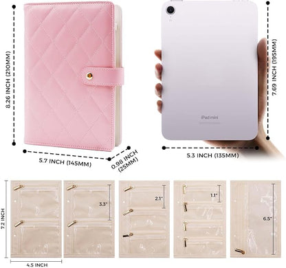 Travel Jewelry Organizer Case ， Portable Jewelry Organizers Storage Book - Image 6