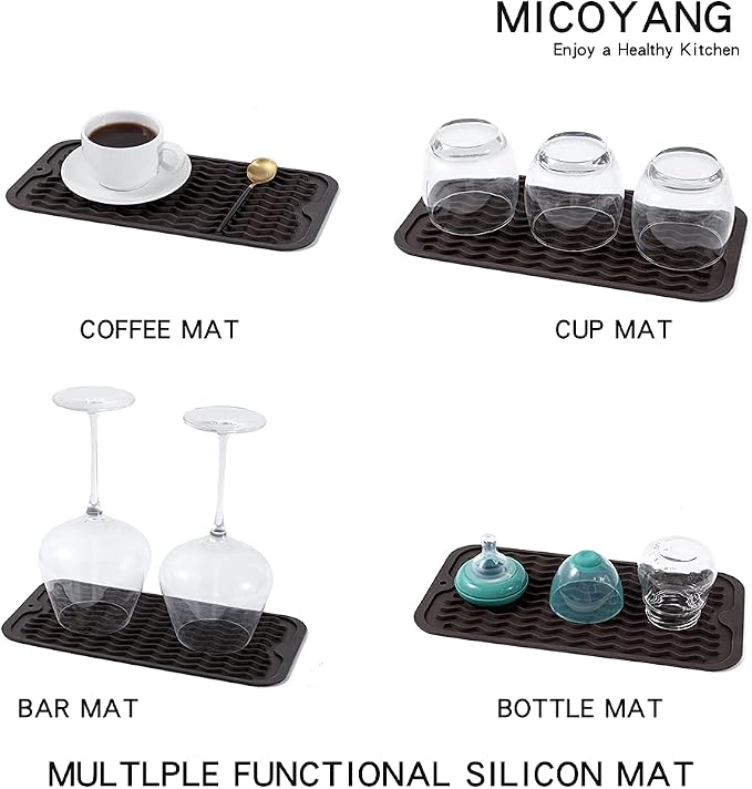 Silicone Dish Drying Mat for Multiple Usage, Easy clean, Eco-friendly, - Image 4