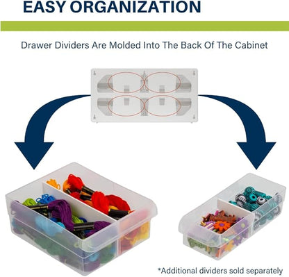 Akro-Mils 26-Drawer Plastic Drawer Storage Cabinet - Image 5