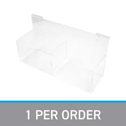 SSWBasics Clear Acrylic Double Display Bin - Image 7